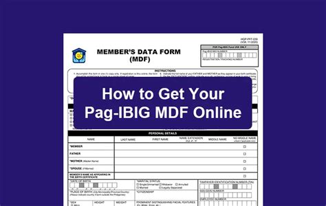 mrf pag ibig|How to Get Your Pag.